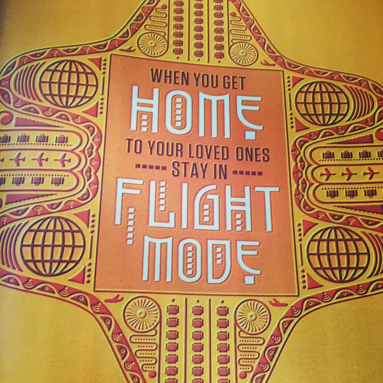 Qantas ad air flight mode