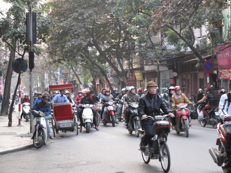 Hanoi motorbikes
