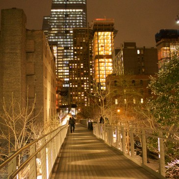 High Line NYC Chelsea Night