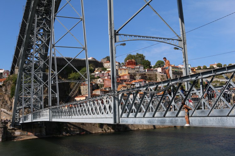 Ponte de Dom Luis Bridge Porto Portugal