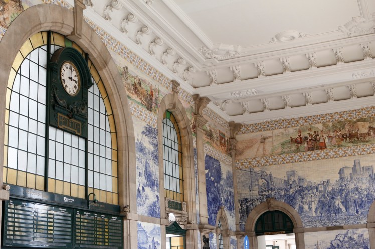 Sao Bento train station Porto Portugal