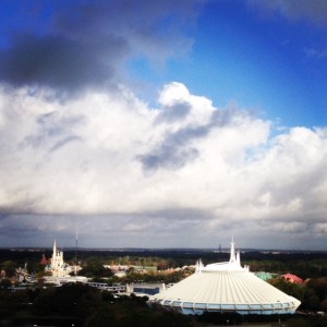 Contemporary Resort Disney Space Mountain