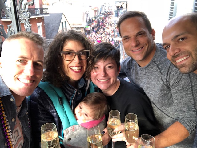 Mardi Gras Bourbon Street New Orleans