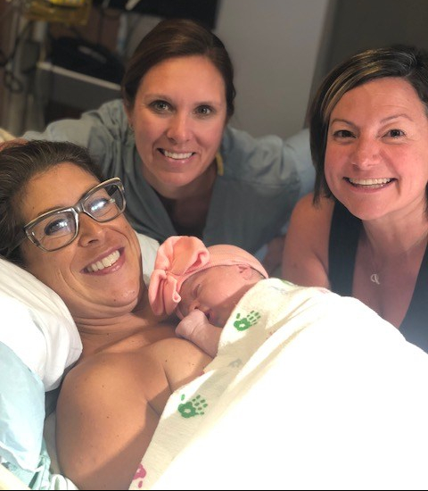 39 weeks induced newborn